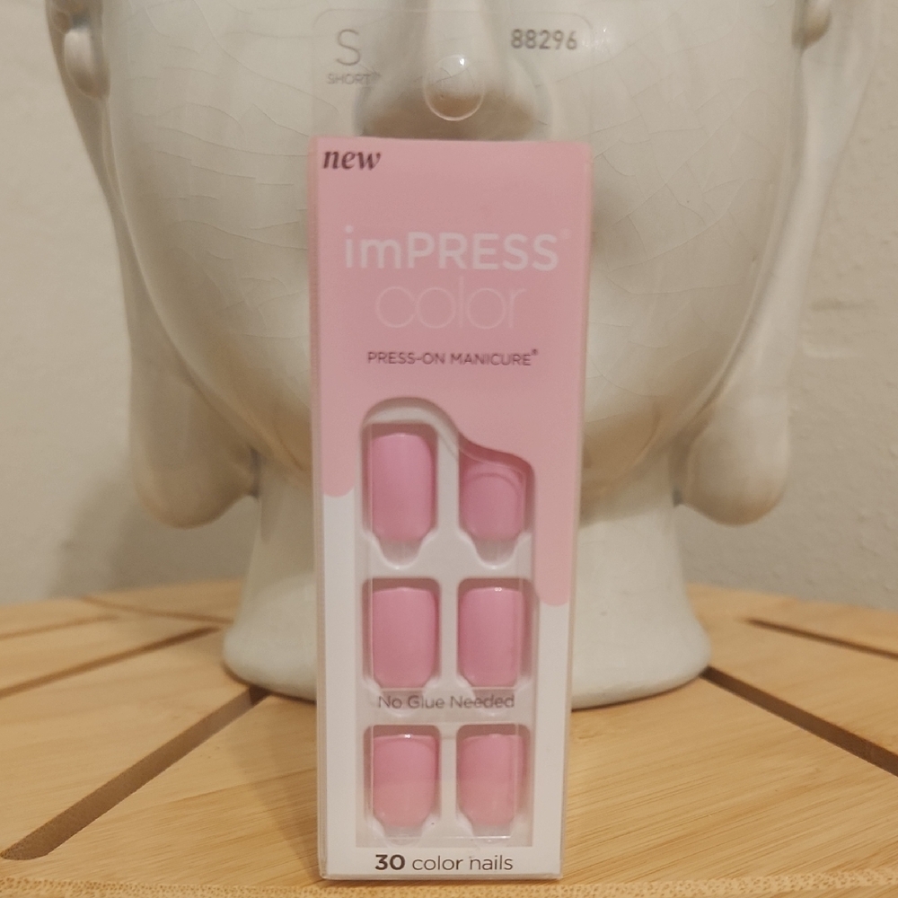 imPRESS Pink Press-On Manicure Set